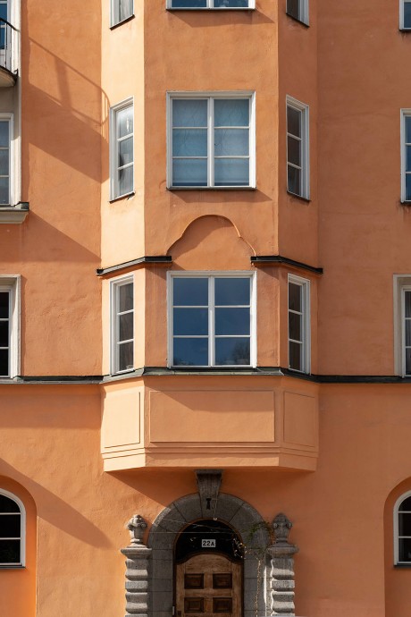 Квартира в 100-летнем доме в Стокгольме