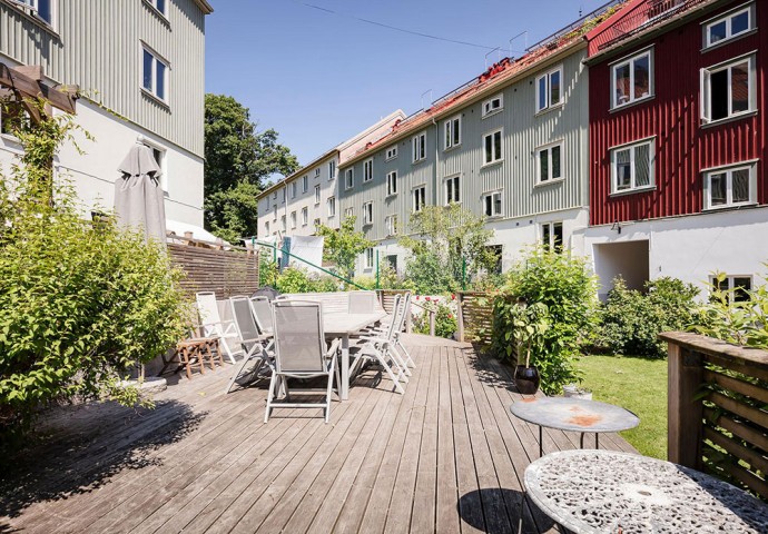 Двухуровневая квартира площадью 55 м2 в Гётеборге