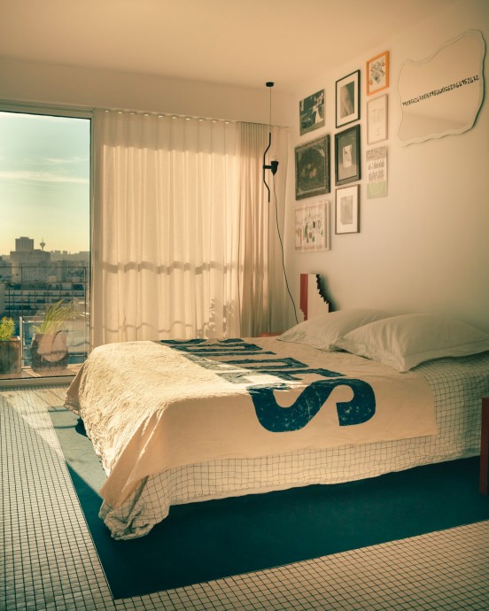 Квартира парижского дизайнера Марион Маилендер в стиле 70-х