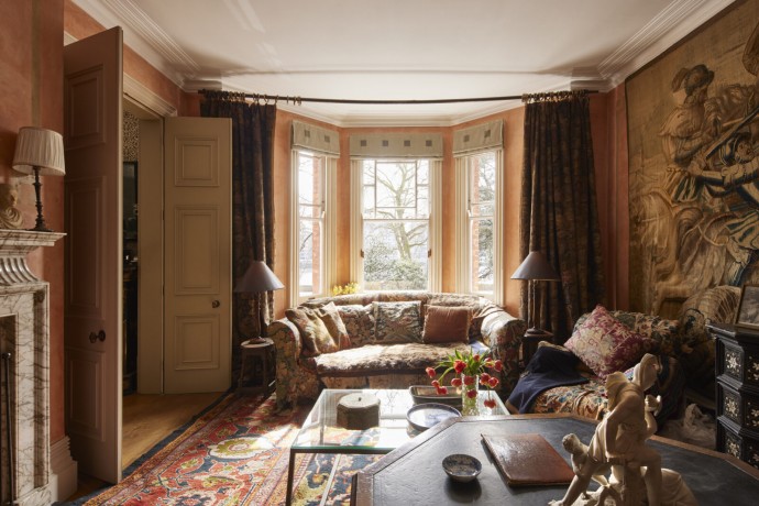 Апартаменты на первом этаже особняка Carlyle Mansions в Лондоне
