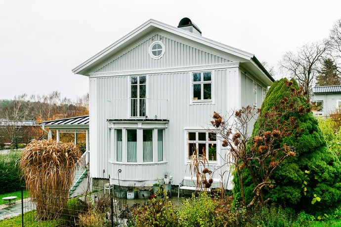 Дом дизайнера Каролины Ланн Валлин под Гётеборгом, Швеция