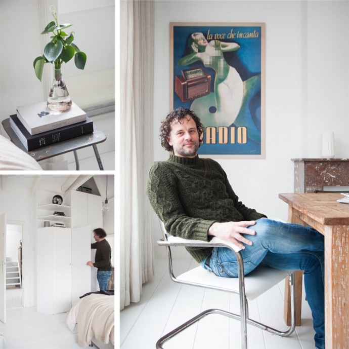 Двухуровневая квартира предпринимателя Александра Неймолена в Харлеме, Нидерланды