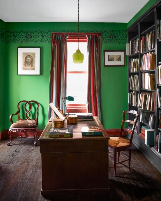 Дом британского поэта и журналиста Джеймса Фентона в Гарлеме, Нью-Йорк