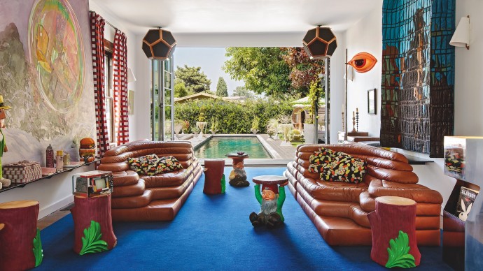 Дом дизайнеров Йорама Хеллера и Элеоноры Уэллс в Лос-Анджелесе