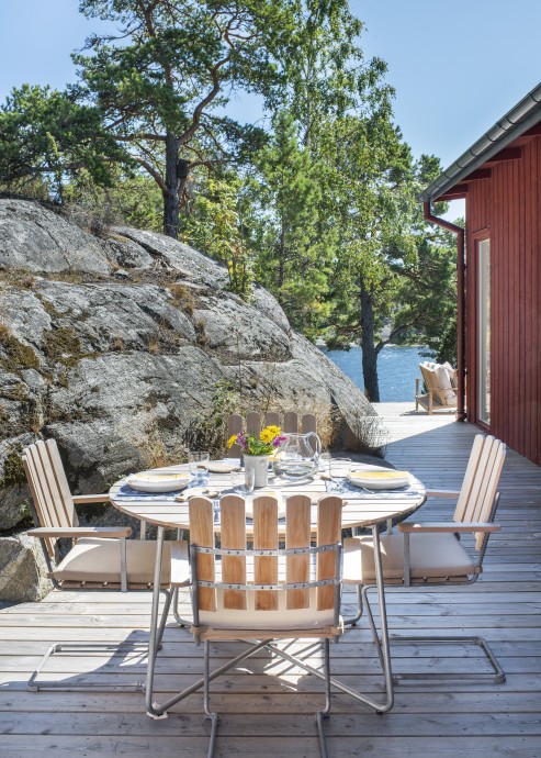 Прибрежный дом на острове Экнё, Швеция