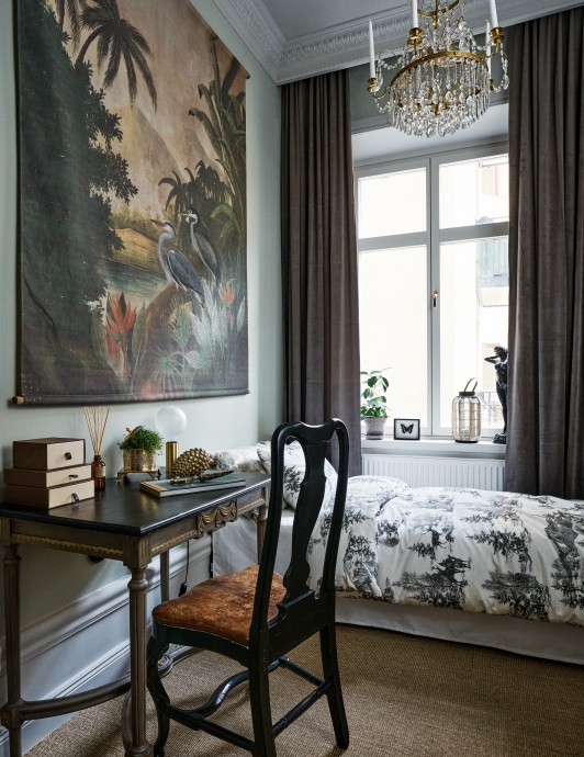 Квартира дизайнера Калле Дегефорса в Стокгольме