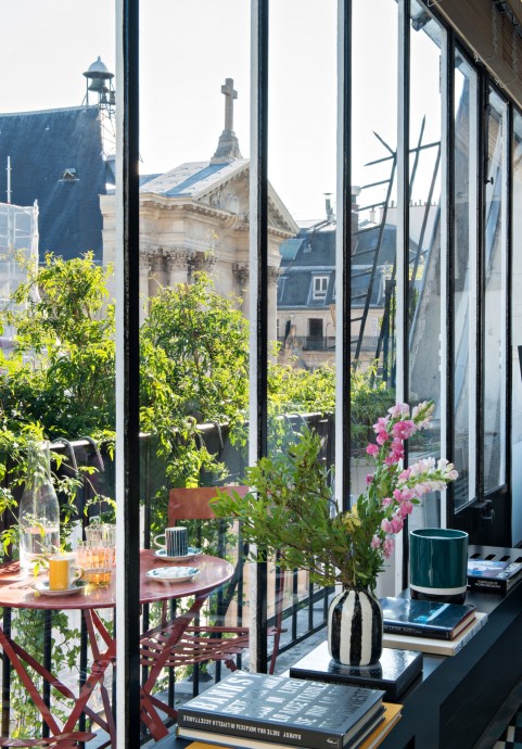 Квартира дизайнера Сары Понятовски в Париже