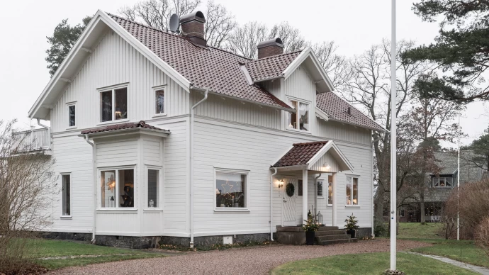 Дом блогера Софии Ханссон (@sofiahemma) в городке Алингсос, Швеция