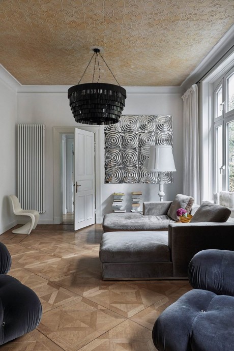 Дом датского дизайнера Карин Шандорфф в Гамбурге, Германия