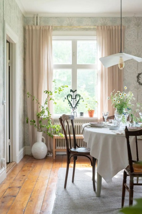 Дом дизайнера Дженни Гамнис в Даларне, Швеция