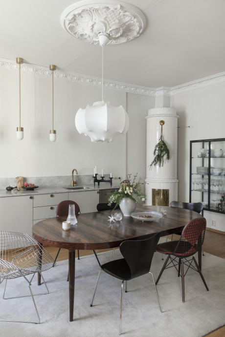Квартира бывшего главного редактора норвежского ELLE Decoration Лив Брекке в Осло Квартира бывшего главного редактора норвежского ELLE Decoration Лив Брекке в Осло