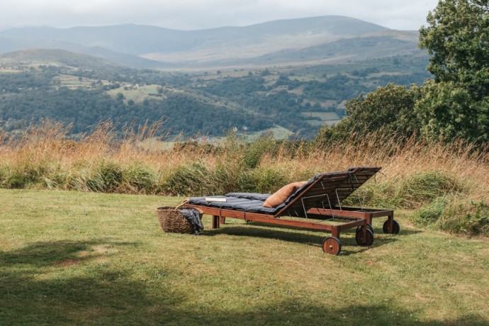 Роскошный бревенчатый домик для отпуска на окраине национального парка Сноудония, Великобритания