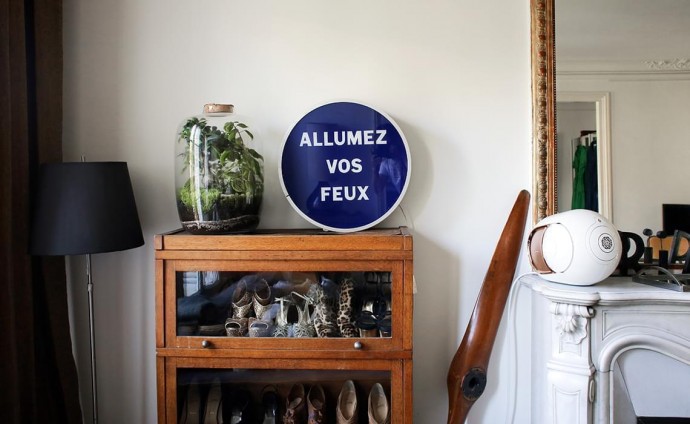 Квартира дизайнера ювелирных украшений Анн-Софи Байе в Париже