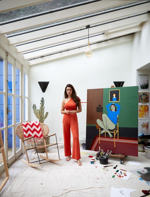 Дом бразильской художницы Лиз Гренден на окраине Лондона