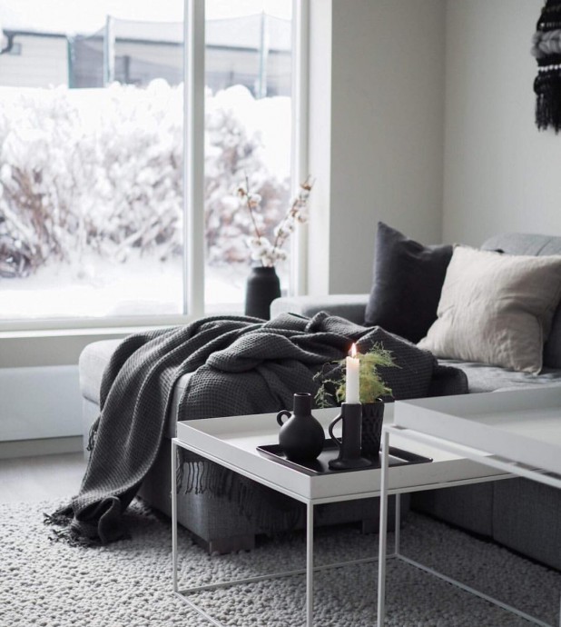 Квартира дизайнера и блогера Катрин Линдджерде (@hvitelinjer) в Тронхейме, Норвегия