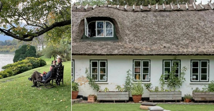 250-летний фермерский дом недалеко от Копенгагена