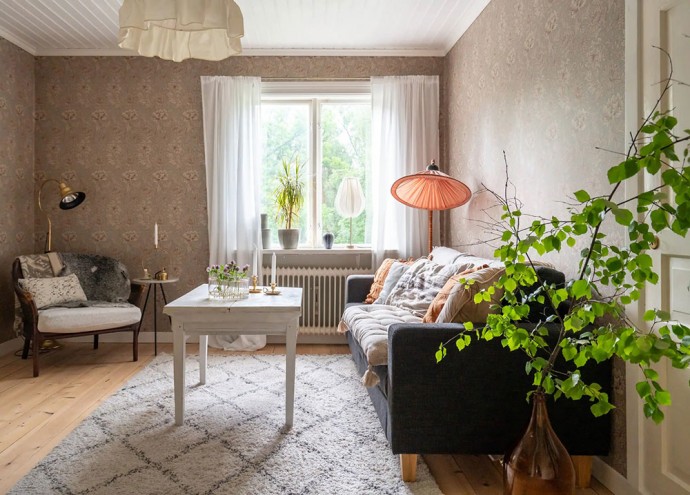 Дом дизайнера Дженни Гамнис в Даларне, Швеция
