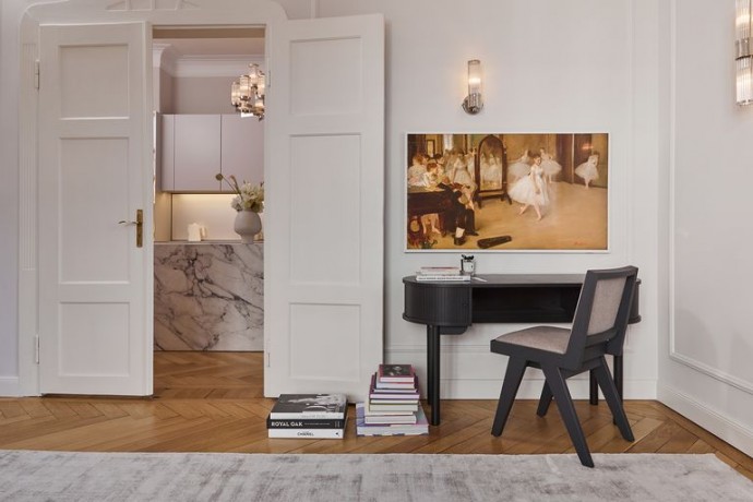 Квартира основательницы интернет-магазина мебели и декора Westwing Делии Лашанс в Мюнхене, Германия