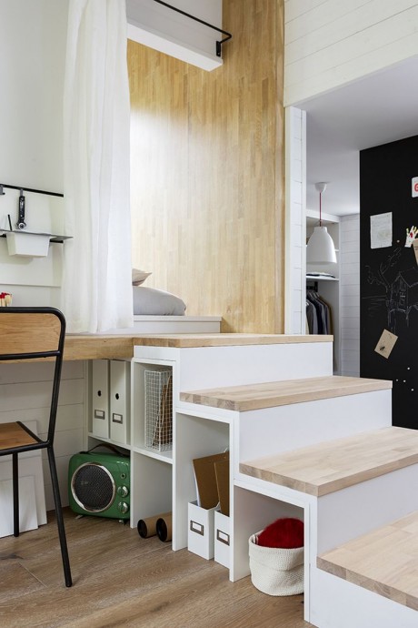 Модель и дизайнер Инес Де ля Фрессанж создала мини-дом совместно с французским брендом Mobalpa
