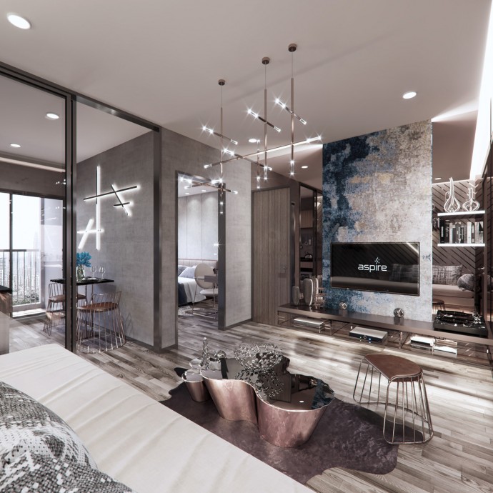 Дизайн-проект апартаментов в Бангкоке