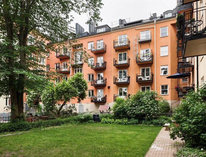 Квартира площадью 80 м2 на окраине Стокгольма