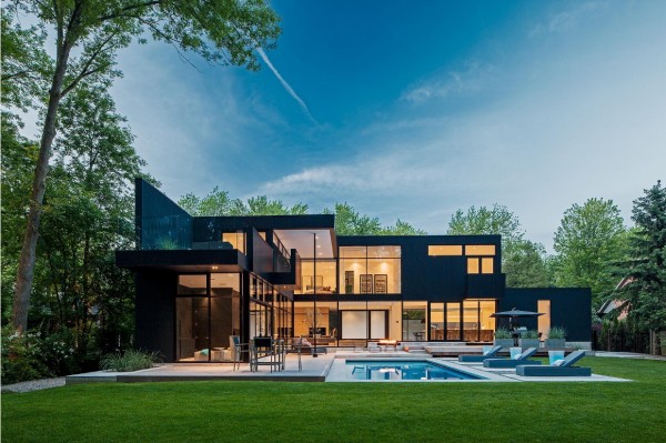 Дом с невероятной архитектурой