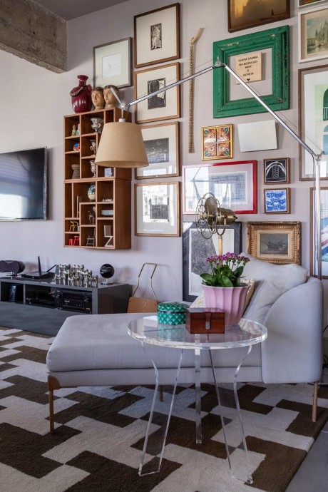 Квартира архитектора Тьяго Манарелли в Сан-Паулу