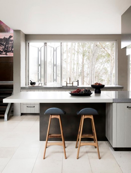 Модернистский бетонный дом в Хантер-Вэлли, Австралия