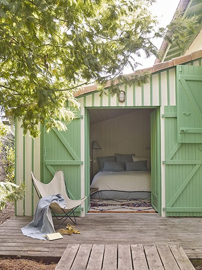 Дом для отпуска архитектора Дельфины Каррер в Леж-Кап-Ферре, Франция