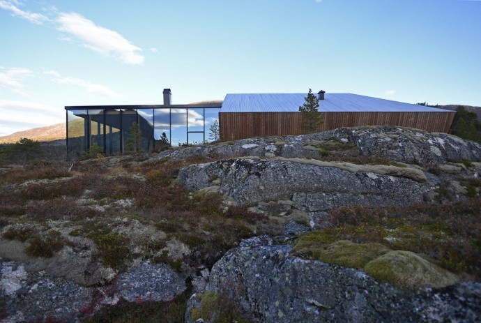 Современный дом на севере Норвегии