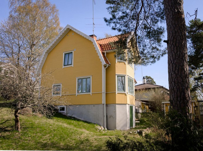 100-летний загородный дом недалеко от Стокгольма