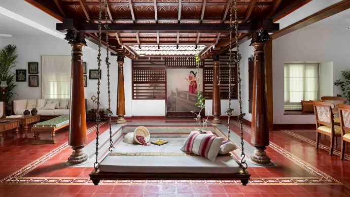 Дом дизайнера Миры Пьярелал в индийском городе Триссур