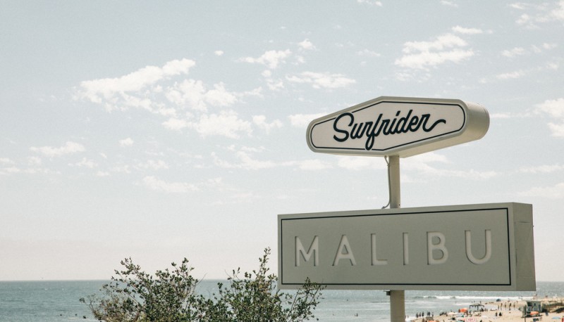 Мотель The Surfrider в Малибу