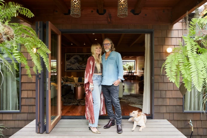 Дом дизайнера Кристофера Стрингера и художницы Элизабет Пейдж Смит на Венис-Бич, Калифорния