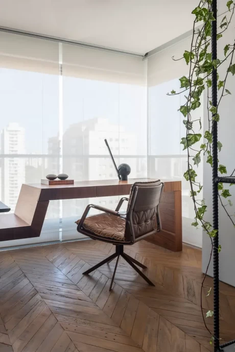 Квартира архитектора Рафаэля Зацка в Сан-Паулу (50 м2)