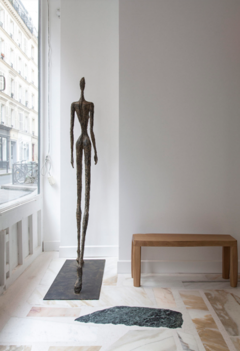 Галерея искусств Amélie в Париже, оформленная как квартира