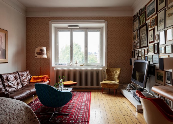 Квартира-студия площадью 45 м2 в Стокгольме