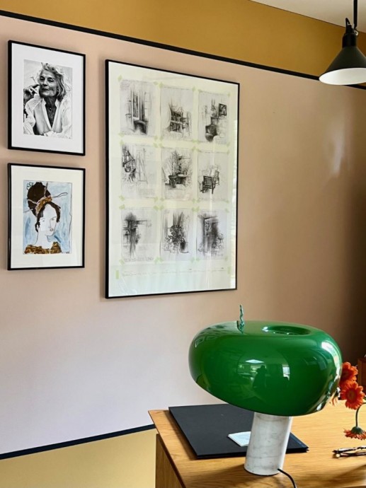 Дом владельцев магазина Amsterdam Déco Кати и Жана-Эрика Вьенне недалеко от Лиона, Франция Дом владельцев магазина Amsterdam Déco Кати и Жана-Эрика Вьенне недалеко от Лиона, Франция