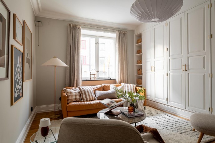 Квартира площадью 110 м2 в доме 1929 года постройки в Гётеборге Квартира площадью 110 м2 в доме 1929 года постройки в Гётеборге