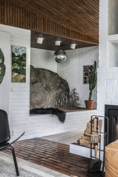 Дом дизайнеров Линды и Йонаса Остербом недалеко от Гётеборга, Швеция