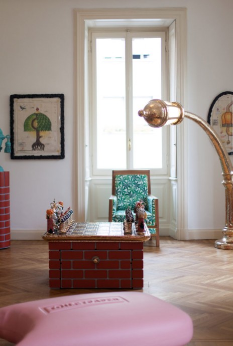 Квартира-галерея бельгийского дизайнера Джоба Смитса в Милане