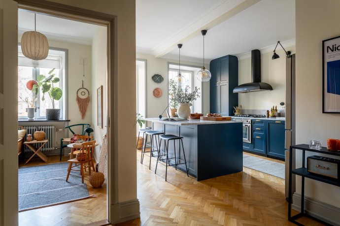 Квартира площадью 110 м2 в доме 1929 года постройки в Гётеборге Квартира площадью 110 м2 в доме 1929 года постройки в Гётеборге