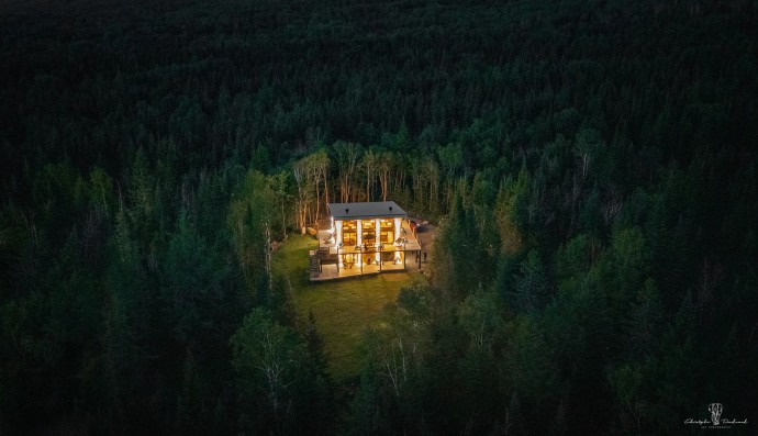 Деревянный дом в Шарлевуа, Канада