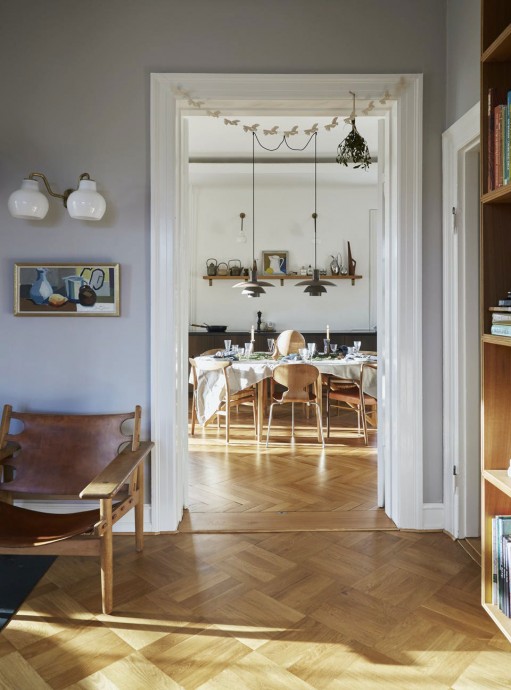 Дом модели Нины Лунд в Копенгагене
