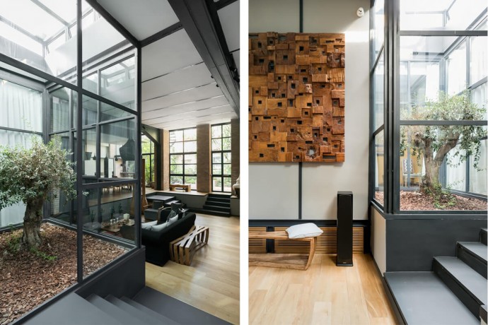 Лофт на территории бывшего театра в Риме Лофт на территории бывшего театра в Риме