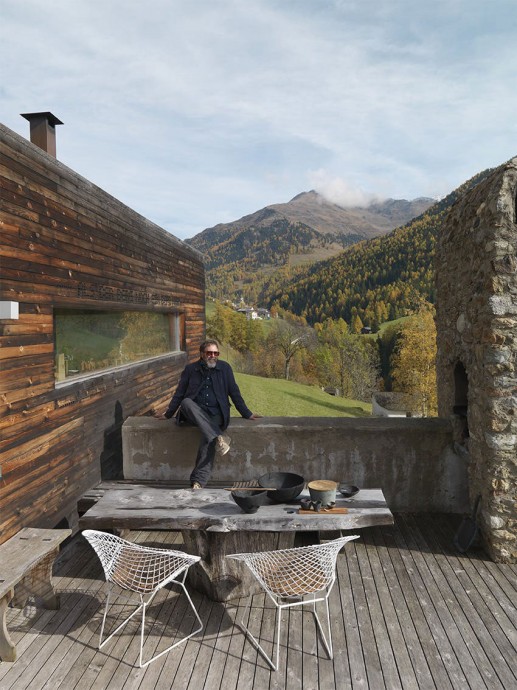 Дом художника и скульптора Отмара Преннера в провинции Больцано, Доломитовые Альпы