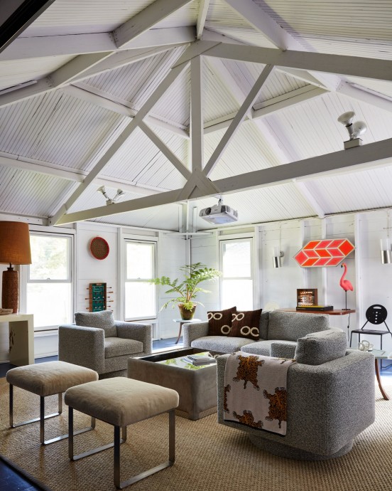 Летний дом дизайнера Эстебана Арболеде на острове Шелтер, штат Нью-Йорк