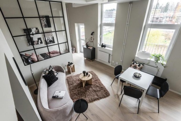 Небольшая квартира площадью 40 м2 в Швеции