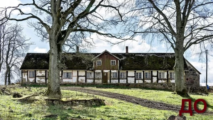Отреставрированный фермерский дом XVIII века в Сконе, Швеция