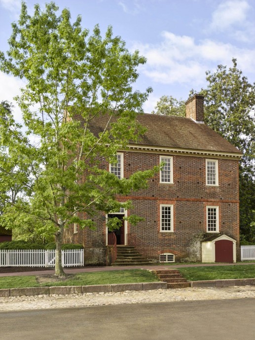 Дом 1750 года постройки в Уильямсберге, Вирджиния